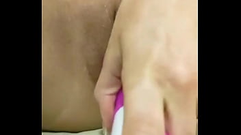 I masturbate with a vibrating dildo and i get super horny