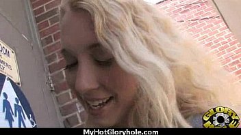 Gloryhole secrets ebony sucking off strangers pov 5