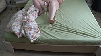 Home camera watches a chubby wife masturbate and cum in white panties before bed pawg Home camera watches a chubby wife masturbate and cum in white panties before bed pawg