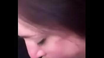 Chrissy sucks cock and tugs