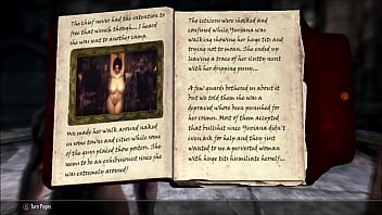 Extremley busty brunette rides a muscular man's cock in a fantasy realm