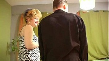 Plump mama dick between thighs