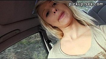 Eurobabe monika drilled in public in exchange for cash