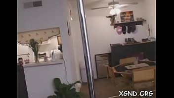 Sensual brunette minx angel and throbbing lovestick Sensual brunette minx angel and throbbing lovestick