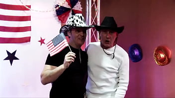 Brooke and austin take on a couple of guys in this hardcore foursome