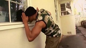 Horny Beefy Gay Meets Dark Huge Cock thumbnail