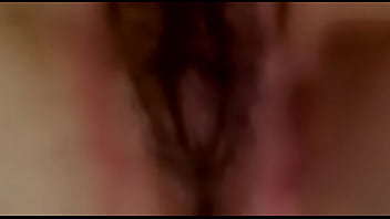 La perra muestra la concha