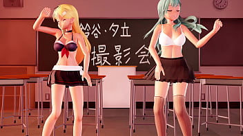 Suzuya and yuudachi photoshoot