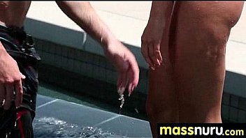 Lucky client gets a full service massage 19