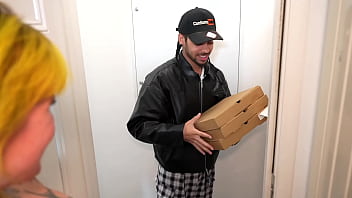 And then there was pizza anal riming and face fucking drool and cum eating