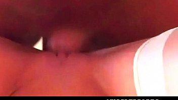 Corset blonde vibrate fucks herself