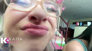 Giantess snack time in on the hunt for tiny escapees