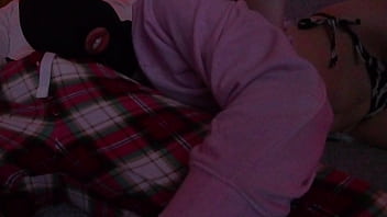 Married slut desperately hides her face while giving sloppy head on camera to keep her affair secret