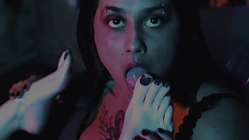 Latin lesbian foot licking #2