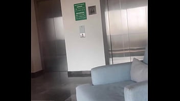 Playin w my dick on the 5th floor lobby & almost got caught viva la mexico ️