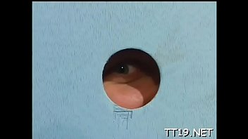 Excited legal age teenager takes a big pole