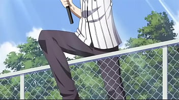 Lovely girl show panties boy fell in love