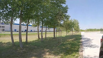 Desperate panty wetting golden shower mouth piss in my new car