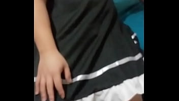 Sissy Maid Playing With Her Toy <3 thumbnail