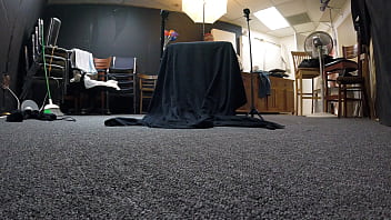 Hot brunette minx sucks cock for fun