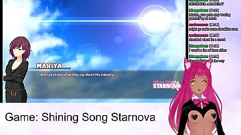Vtuber lewdneko plays shining song starnova mariya route part 2