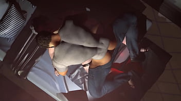 Mature thick housewife meat man in a hotel room