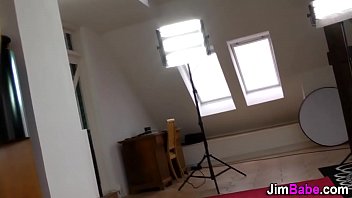 Amateur teenager blowing