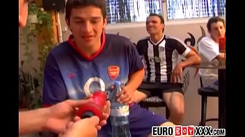 Euro Twinks Spray Jizz In Banging Orgy thumbnail