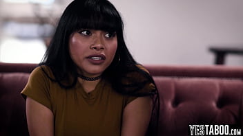 Big boobs curvy asian maid fucks her big dick boss in the kitchen Big boobs curvy asian maid fucks her big dick boss in the kitchen