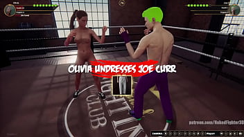 Olivia vs joe nf3d mixed kinky combat
