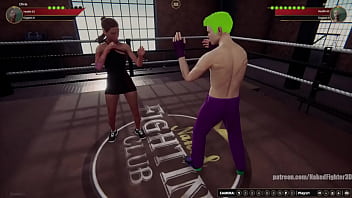Olivia vs joe nf3d mixed kinky combat