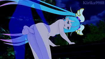 Kokone fuwa and cure sky intense sex pretty cure hentai