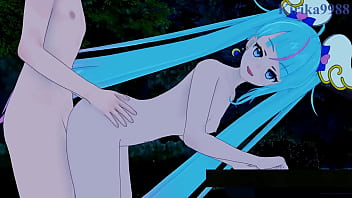 Kokone fuwa and cure sky intense sex pretty cure hentai