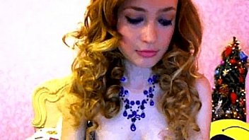 Sexy webcam girl tight body sexy lingerie fit redhead