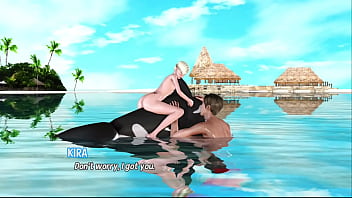 Max's life cap 27 threesome with my friend and a sexy blonde on the beach