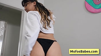 See naughty asian cutie getting her moist cunt fingered deep and clit rubbed