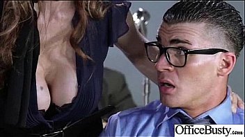 Sex tape in office with slut nasty big melon tits girl julia ann vid18