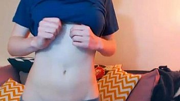 Hot redhead babe fingering