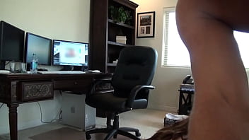 Then they move onto the office floor where he can really smash it in before jizzing on her tits