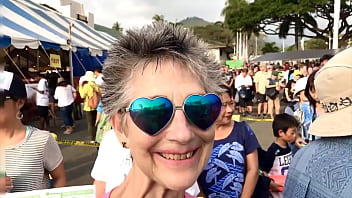 A treat if you take a selfie with me at the punahou carnival today or tomorrowthis short clip is from 2017 i love the