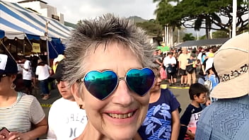 A treat if you take a selfie with me at the punahou carnival today or tomorrowthis short clip is from 2017 i love the