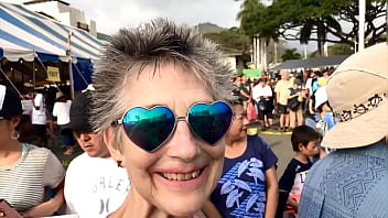 A treat if you take a selfie with me at the punahou carnival today or tomorrowthis short clip is from 2017 i love the