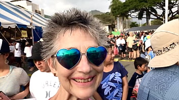 A treat if you take a selfie with me at the punahou carnival today or tomorrowthis short clip is from 2017 i love the