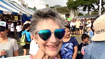 A treat if you take a selfie with me at the punahou carnival today or tomorrowthis short clip is from 2017 i love the