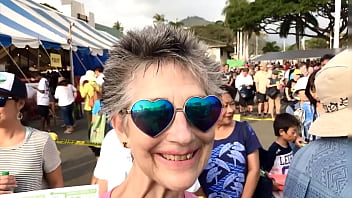 A treat if you take a selfie with me at the punahou carnival today or tomorrowthis short clip is from 2017 i love the