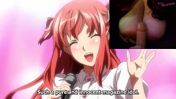 Hot girl with big tits wants to make an idol imaria episode 1 chubby girl with big boobs on cam watching hentai hentai with ivyadventure