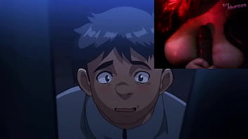 Hot girl with big tits wants to make an idol imaria episode 1 chubby girl with big boobs on cam watching hentai hentai with ivyadventure