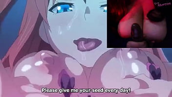 Hot girl with big tits wants to make an idol imaria episode 1 chubby girl with big boobs on cam watching hentai hentai with ivyadventure