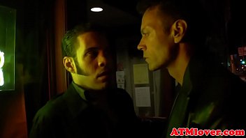 Roundass babes sucking dick in weird action