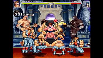 Blue haired girl group sex